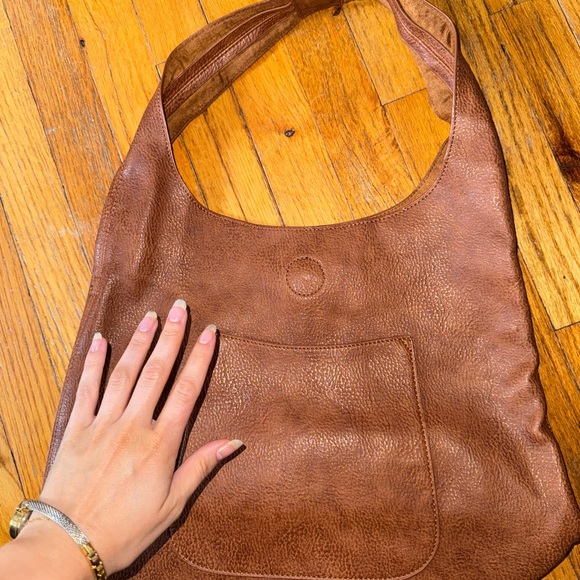 Brown Leather Women's Bag - Picture 1 of 3